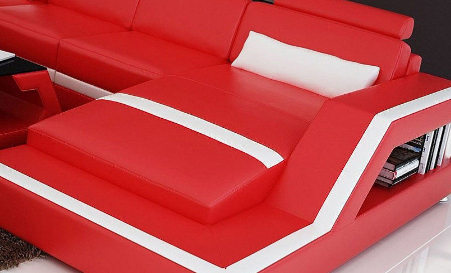 Selvatore - 3sC - Leather Sofa Lounge